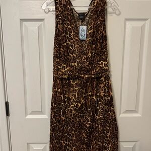 Torrid Leopard Print Sleeveless Dress, size 3